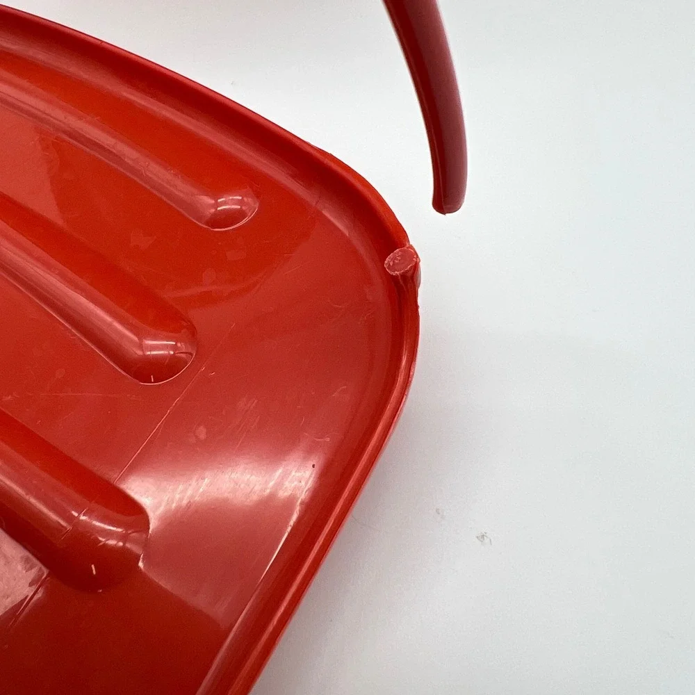 Tupperware Paprika Red Roast Flavor Saver 487 Lifter Tray Ham Turkey Chicken VTG